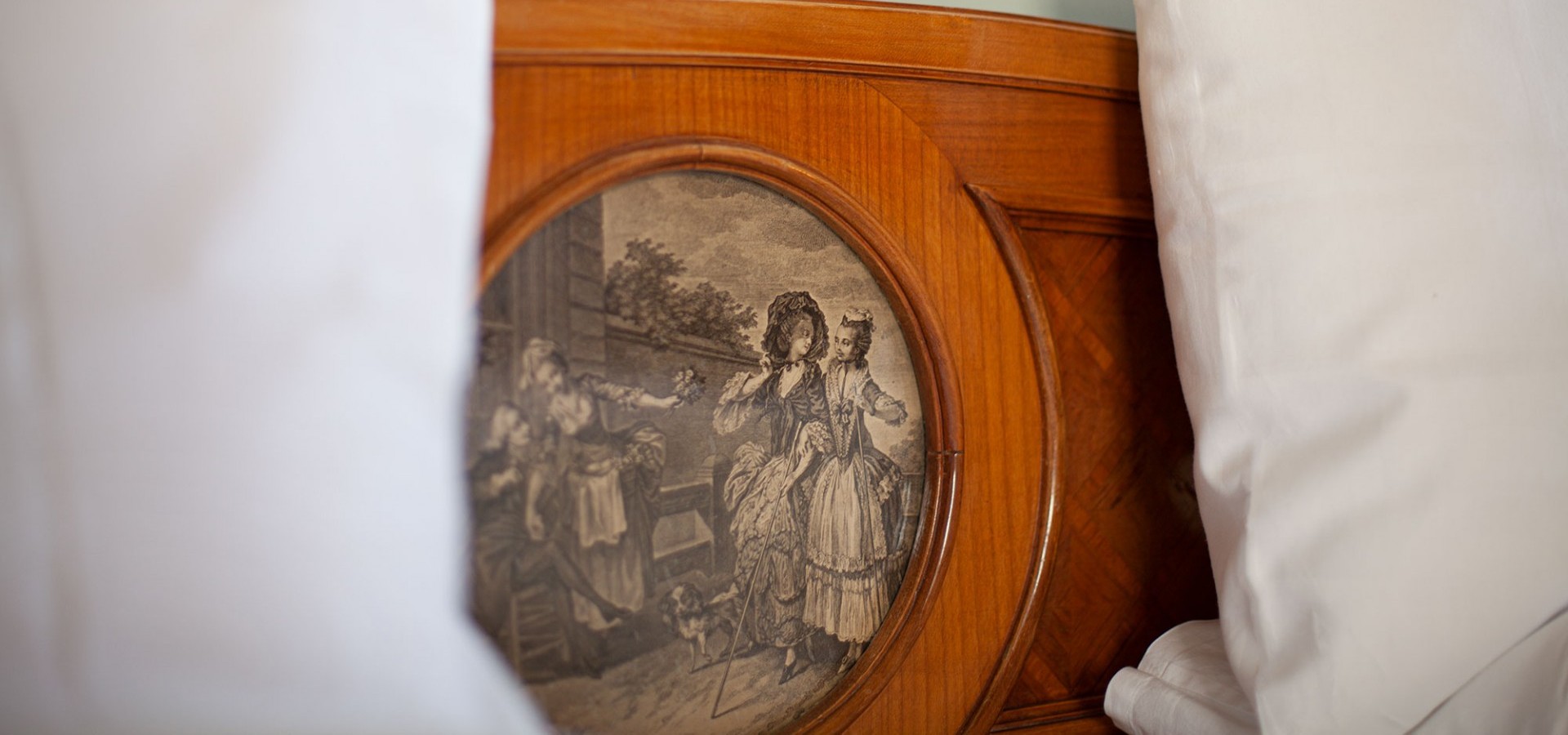 Erbprinz Bett Detail