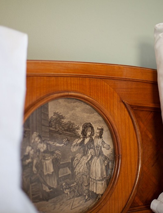 Erbprinz Bett Detail