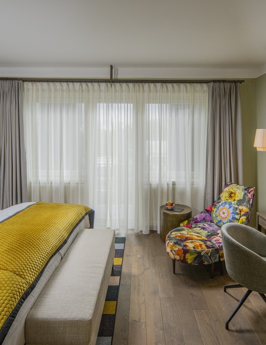 Erbprinz Doppelzimmer Living Raumansicht