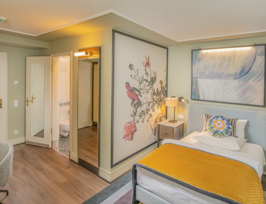 Erbprinz Einzelzimmer Living Detailansicht